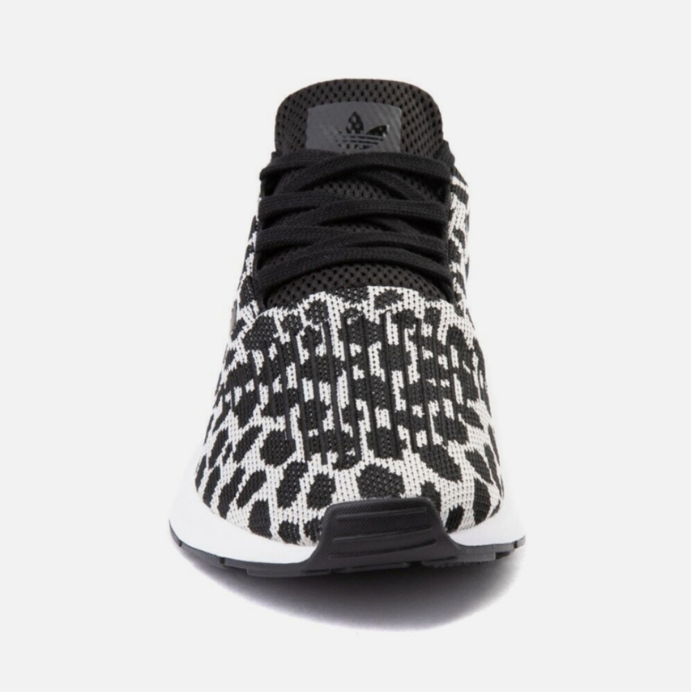 adidas Black and White Patterned Sneakers